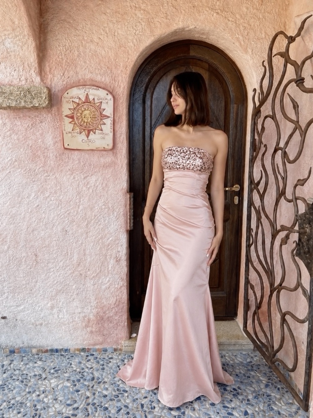 Blondie Nites by Stacy Sklar Mermaid Skirt Prom Dress Size Size XS Maxi Formal